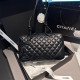 Black Street Daily Letters Patchwork Zipper Contrast Bags