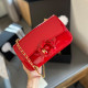 Red Daily Celebrities Solid Color Patchwork Flower Shape Bags