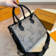 Grey Street Daily Letters Patchwork Contrast Bags