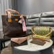 Yellow Casual Daily Letters Patchwork See-Through Contrast Bags