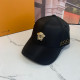Black Casual Street Geometric Print Patchwork Metal Accessories Trim Hat