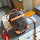 Orange Casual Daily Letters Patchwork Metal Accessories Trim Contrast Bags