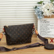 Brown Street Letters Patchwork Zipper Bags