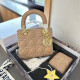 Bare Color Daily Celebrities Solid Color Patchwork Metal Accessories Trim Embossed Bags