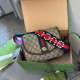 Khaki Casual Street Letters Patchwork Metal Accessories Trim Bags