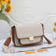 White Street Letters Patchwork Zipper Bags