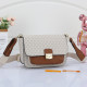 White Street Letters Patchwork Zipper Bags