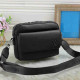 Black Street Letters Patchwork Zipper Bags