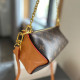Orange Casual Daily Letters Patchwork Zipper Contrast Bags