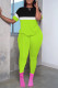 White Green Casual Patchwork Contrast O Neck Short Sleeve Two Pieces