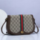 Dark Brown Street Letters Patchwork Zipper Bags