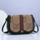 Black Brown Street Letters Patchwork Zipper Bags