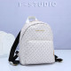 White Street Letters Patchwork Zipper Bags