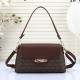 Brown Street Letters Patchwork Zipper Bags