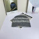 Grey Casual Daily Letters Weave Contrast Hat