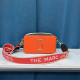 Orange Simplicity Geometric Patchwork Zipper Bags
