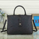 Black Street Letters Patchwork Zipper Bags
