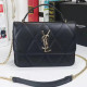 Black Street Letters Patchwork Chains Bags