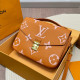 Orange Casual Daily Letters Contrast Embossed Bags
