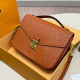 Orange Casual Daily Letters Patchwork Metal Accessories Trim Embossed Bags