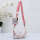 Pink Street Letters Patchwork Chains Bags