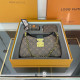 Brown Casual Daily Letters Patchwork Chains Bags