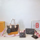 Pink Casual Street Letters Patchwork Zipper Contrast Bags