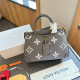 Grey Casual Daily Letters Patchwork Zipper Contrast Bags