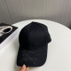 Black Casual Daily Solid Color Patchwork Texture Hat