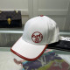 White Casual Street Animal Print Patchwork Contrast Hat