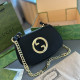 Black Casual Daily Letters Metal Accessories Trim Chains Bags