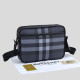Black Street Plaid Bags