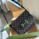 Black Casual Street Letters Patchwork Metal Accessories Trim Contrast Bags
