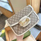 White Casual Street Letters Patchwork Metal Accessories Trim Contrast Bags