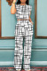 White Casual Stripe Pocket Patchwork O Neck Short Sleeve Two Pieces