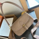Khaki Casual Street Letters Patchwork Embossed Bags