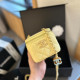 Yellow Casual Daily Letters Patchwork Metal Accessories Trim Zipper Bags