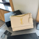 White Casual Daily Letters Patchwork Metal Accessories Trim Chains Bags
