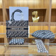 Blue Street Daily Letters Patchwork Zipper Contrast Bags
