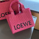 Rose Red Casual Daily Letters Embroidered Patchwork Weave Bags (Without Belt)