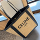 Black khaki Casual Daily Letters Patchwork Weave Contrast Bags