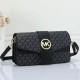 Black Street Letters Patchwork Bags