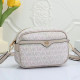 White Street Letters Patchwork Zipper Bags