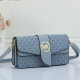 Blue Street Letters Patchwork Bags