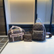 Apricot Casual Street Letters Patchwork Zipper Bags