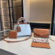 White Casual Daily Letters Patchwork Contrast Embossed Bags