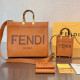 Orange Casual Street Letters Patchwork Contrast Bags