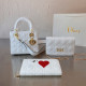 White Daily Celebrities Heart Pattern Letters Metal Accessories Trim Chains Bags