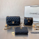 Black Casual Daily Letters Patchwork Metal Accessories Trim Zipper Bags