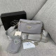 Grey Street Letters Patchwork Zipper Bags